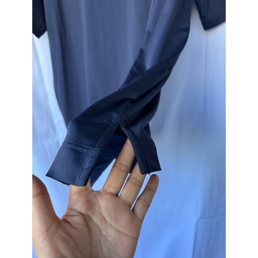FootJoy Mike Scioscia Golf Polo Shirt Blue Mens XL Sporty Preppy Gorpcore NWT - Picture 4 of 14